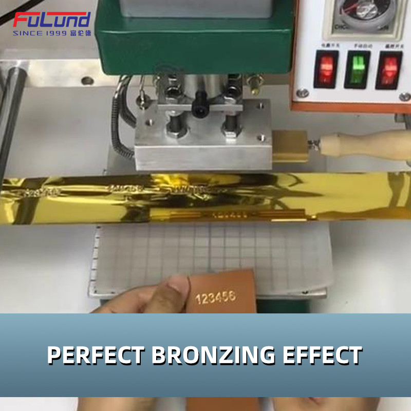 Fulund Gold Foil Stamping Machine Multifunctional For Cake Box Gift Box Paper