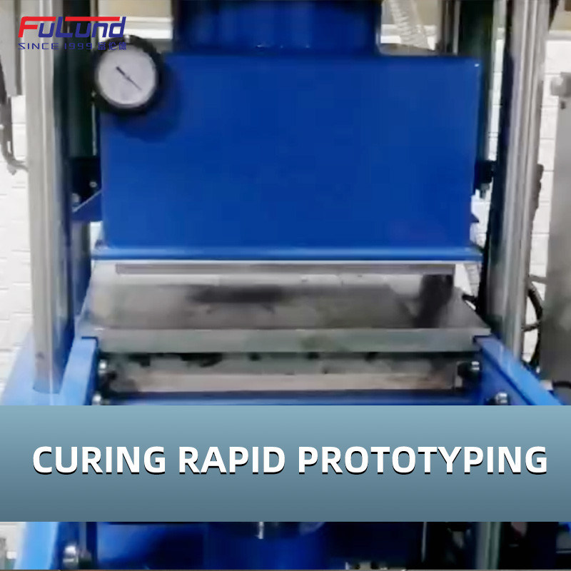  Flat vulcanizing machine is used for silicone folding bowl and baking cake mold making